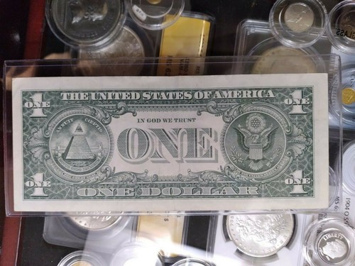 $2017 ONE DOLLARS $ FRN FEDERAL RESERVE*STAR NOTES*(( Very Low Print )) - Picture 6 of 6
