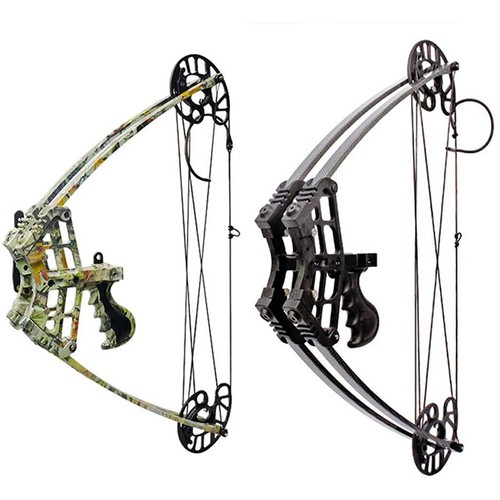 Archery Triangle Compound Bow Right Left Hand Hunting Shoot Competition 40lbs - Picture 5 of 13