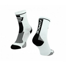 Force Calze Ciclo Lungo Bianco Nero