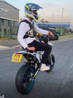 HUSQUVARNA TX FE TE FULLY ADJUSTABLE/ TAIL TIDY DIRTBIKE/ SUPERMOTO