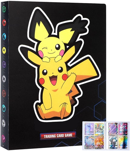 Raccoglitore Carte Pokemon, Porta Carte, Album di Carte da Collezio, 240 Carte - Foto 8 di 12