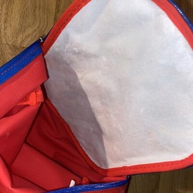 Super Mario Bros Backpack 11" Toddler Luigi Blue Red Nintendo NES Bag Small