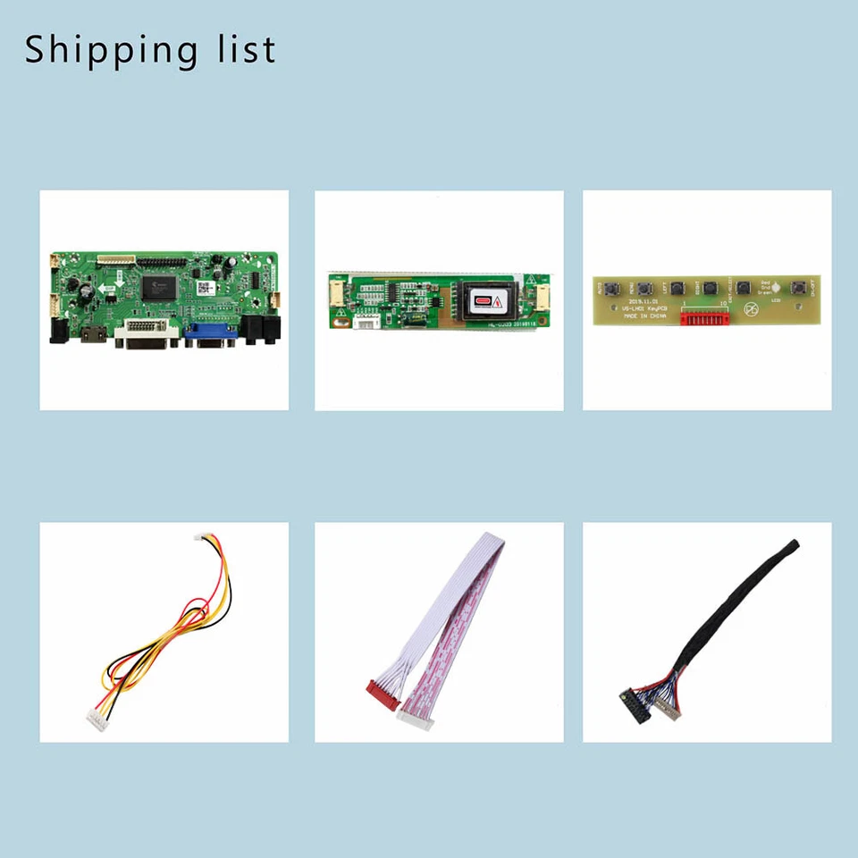 VGA DVI HMDI LCD Controller Board For 15" 1024x768 NL10276BC30-33D LCD Screen - Image 2 of 4