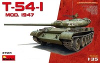 T-54-1 Mod. 1947 Tank 1:3 5 Kunststoff Modell Kit 37014 Miniart