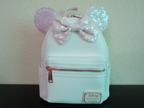 Disney Loungefly Minnie Mouse White 