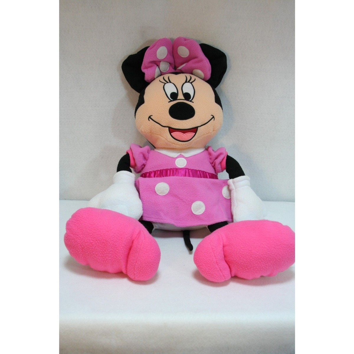 Pink Minnie Pupazzo Grande Pupazzo Minnie Grande Top