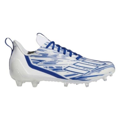 Adidas Adizero Football Cleats White Blue GW5059 Men’s Size 11 US Adidas Adizero Football Cleats White Blue GW5059 Men main image 2