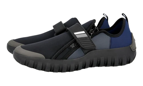 PRADA NEOPREN BADE SCHWIMM SNEAKER SCHUHE 4D3093 SCHWARZ BLAU GRAU NEU 11 45
