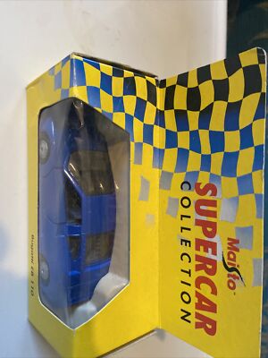 Maisto Super Car Collection  Bugatti EB 110 blue. die cast Model Car