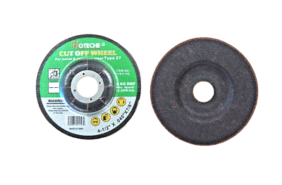 Trennscheiben 4-1/2 Zoll 100 Pc Depressed Center 4-1/2" X .040" X 7/8" Cut-Off-Wheels 100 Stück Trennscheiben Metall