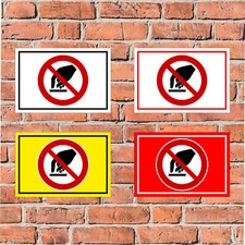 Schild - Ber&uuml;hren verboten!  - in 4 Gr&ouml;&szlig;en - S00355-022