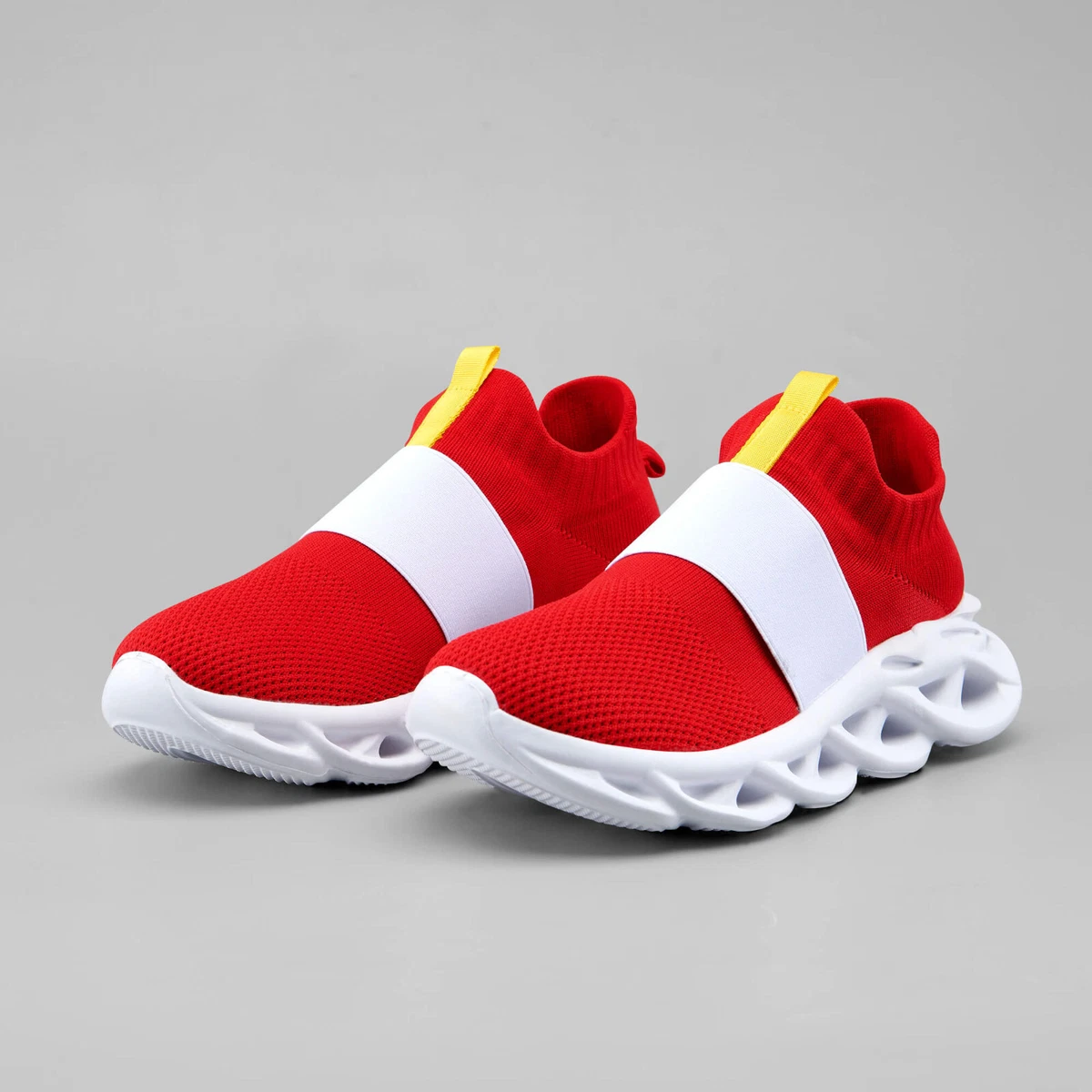 Sonic Shoes For Men Adult Sneakers Sonic Gift Shoes For Men