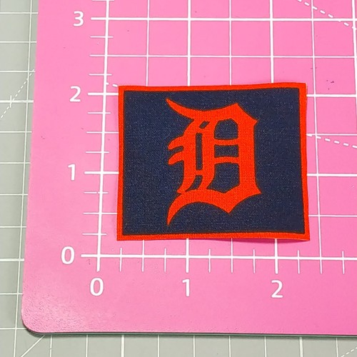 Detroit Tigers Stoff Aufbügeln Applikation Patches NY Baseball Hockey Sport Logo Etikett - Bild 9 von 11