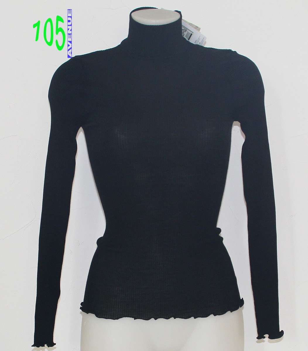 New Pullover With Turtleneck Wool And Silk OSCALITO Roma 3429