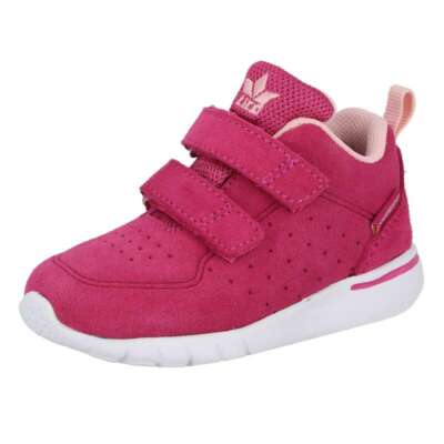 LICO, Akela V, Mädchen-Lauflernschuhe, Klett, Tex, Leder, pink, Gr. 21-27
