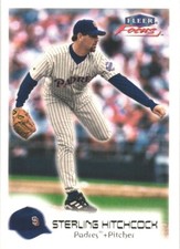 2000 Fleer Focus #102 Sterling Hitchcock San Diego Padres Baseball Card