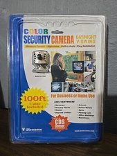 Wisecomm Color Day/Night Security Camera OC960 Night Vision-Audio 2004 Sealed