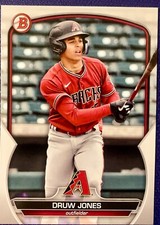 2023 Bowman Draft #BD-4 Druw Jones Arizona Diamondbacks ⚾️ FREE SHIPPING ⚾