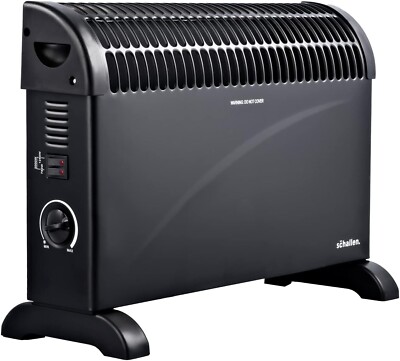 Schallen 2000W Elektro Konvektor Heizkörper Heizung - 3 Heizstufen, einstellbar
