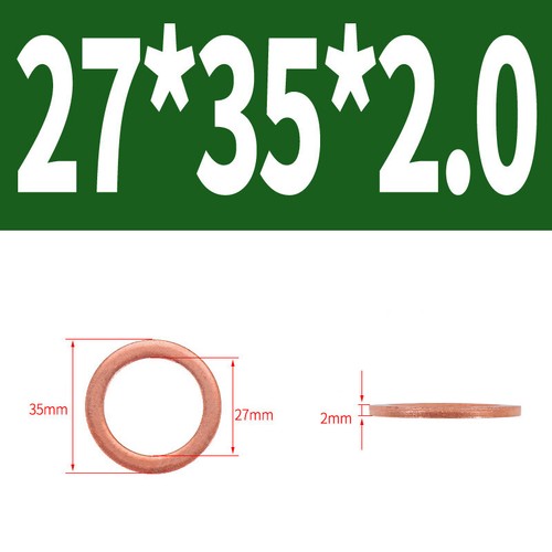 Arandelas métricas de sellado de cobre anillos junta plana forma A DIN 7603 A 3 mm ~ 68 mm - Imagen 115 de 128