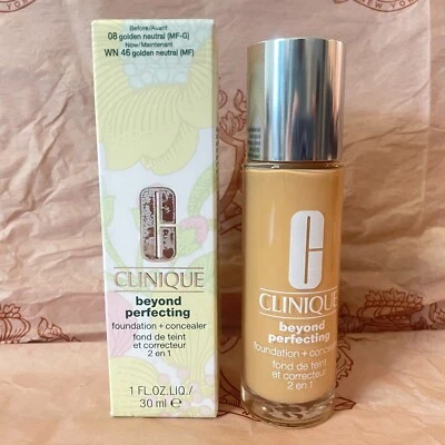 Clinique Beyond Perfecting Foundation Concealer 06 Golden Neutral 1.0 oz/ 30 ml