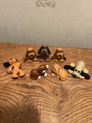 Vintage Pound Puppies & Purries Weetos Müsli Spielzeug 90er X7