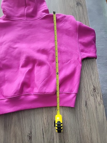 Jordan Girls Purple Hooded Sweatshirt. Size Medium 10-12 Years. Boxy Fit - Picture 9 of 11
