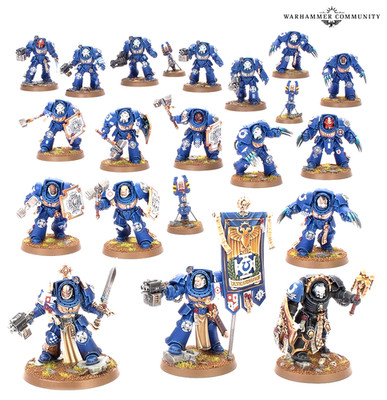 ウォーハンマー40k バトルフォース Crux Terminatus Crux Terminatus box set Assault Terminators Warhammer 40k Space