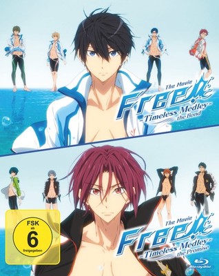 Free! Timeless Medley - Komplett-Set Blu-ray  *NEU*OVP*