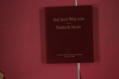 312725 Friedrich Klüner AUF DEM WEG SEIN Verlag Hermann Bauer Esoterik heute