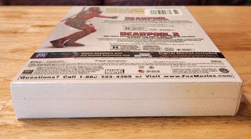 Deadpool / Deadpool 2, Complete Collection, Blu-Ray Digital DVD, 2 Disc Set - Picture 4 of 6