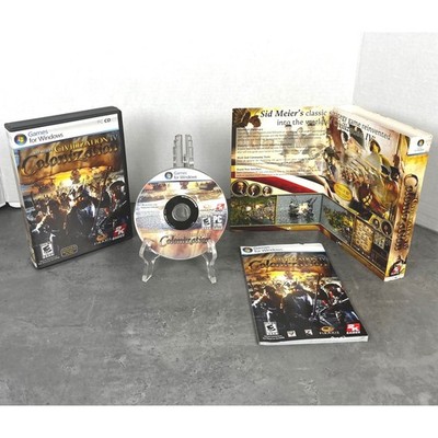Sid Meiers Civilization IV Colonization PC Windows Game CIB with Slipcover 2008