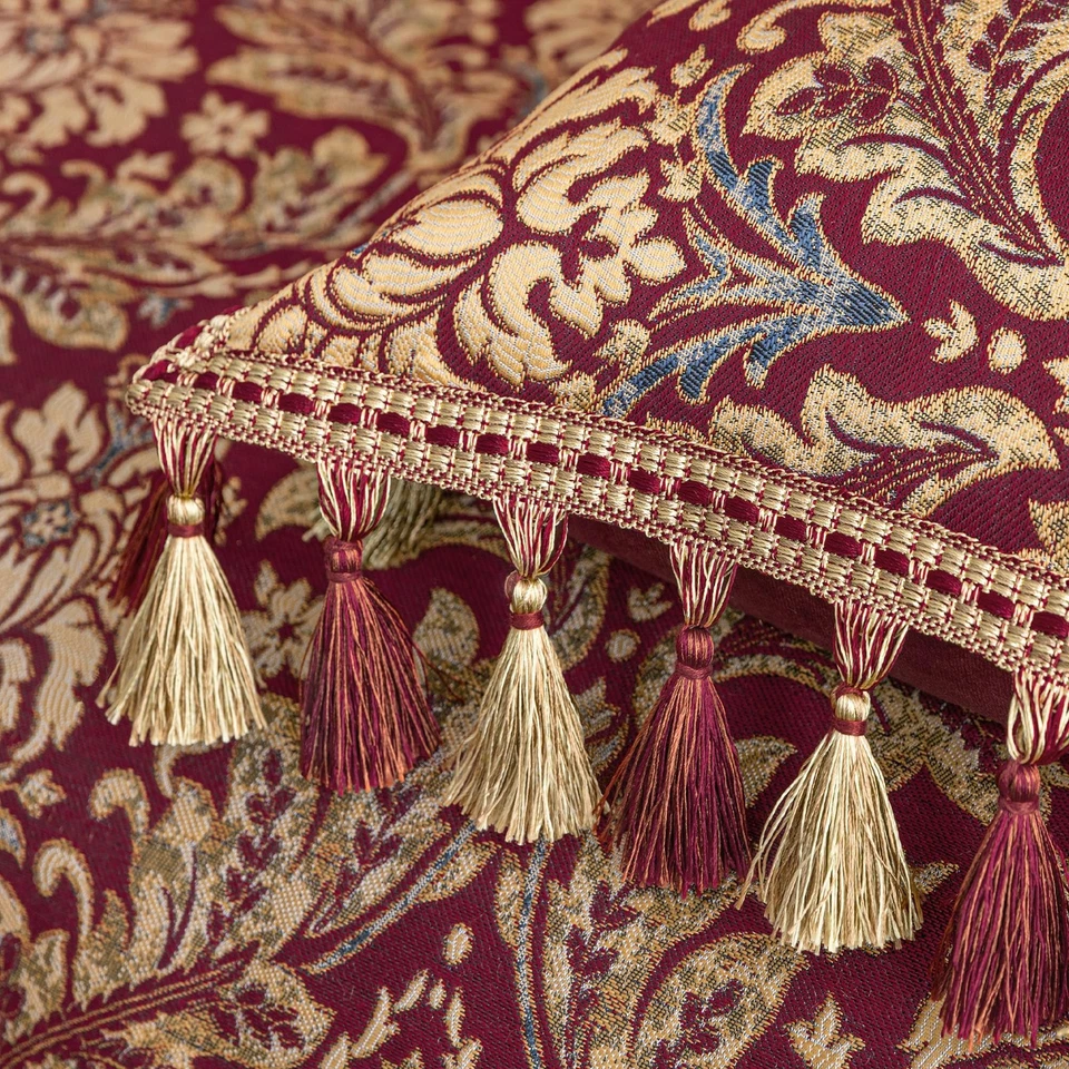 1 Piece Luxury Throw Pillow Covers 20x20 Inch, Damask Floral Decorative Pillo... - Image 4 of 4