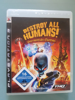DESTROY ALL HUMANS! : DER WEG DES FURONS - PLAYSTATION 3 - SONY PS3