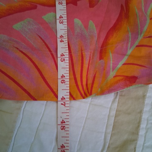 Farm Rio X Anthropologie Pink Tropical Palm Leaves Midi Dress Resort Beach - Picture 8 of 15