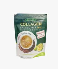 Collagen Chia Coffee Fitgum - 11 in 1 Coffee Mix 10 Sachets X 12G 