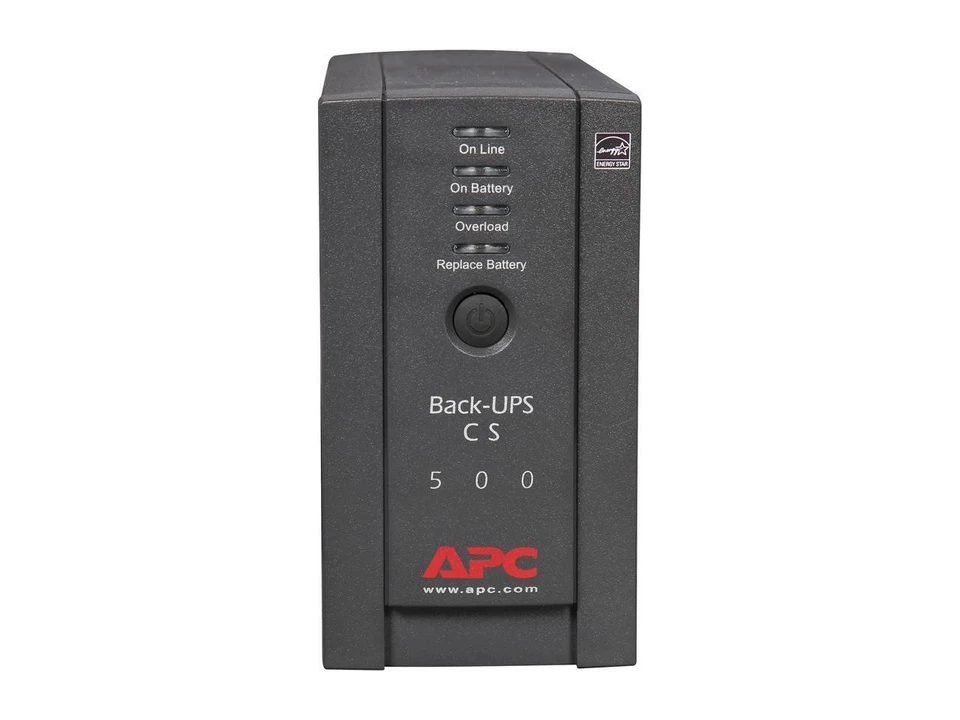 APC BK500BLK Back-UPS CS - UPS - External - Standby - AC 120 V - 300 Watt / 500 - Image 2 of 4