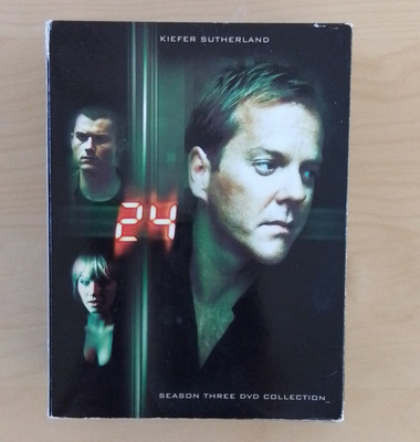 24   Staffel 3 DVD Box Set PAL mit Kiefer Sutherland (Imagine)