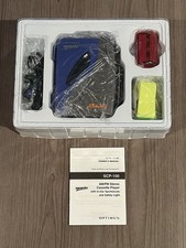 OPTIMUS AM/FM Stereo Cassette Player SCP-100 "SPORTS" w/ Earbuds  Safety Light