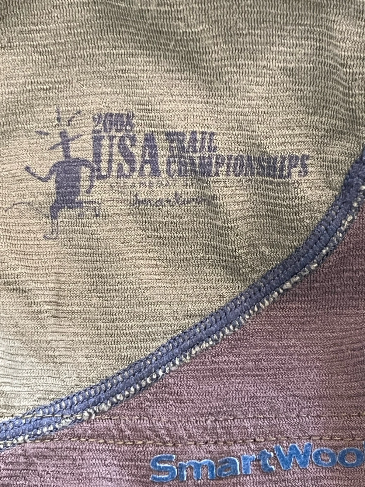 smartwool usa trail championships logo shirt