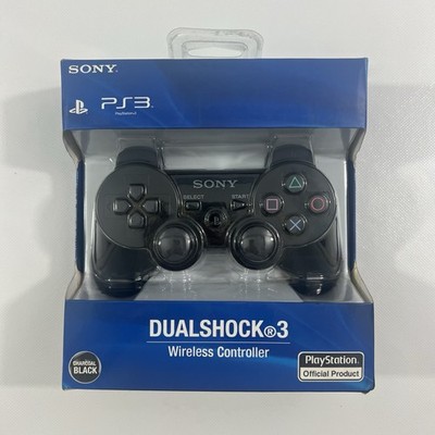 Official Sony PlayStation PS3 DUALSHOCK 3 Controller Black NEW Dirty Package (1)