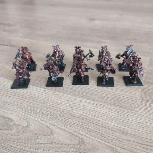 Blades of Khorne Blood Warriors x10 - Warhammer Age of Sigmar Old World Chaos B