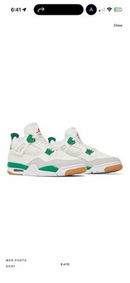 Jordan 4 Sb Pine Green Size 5 Men s