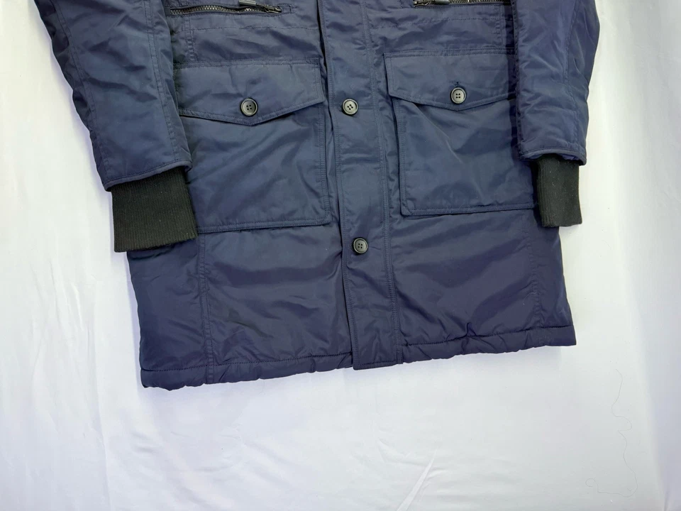 Chaqueta de Invierno Avalanche Piel Sintética Recortada Capucha Repelente al Agua/Viento Parka Mediana Foto 2 de 4