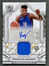 2023 NBA KEYONTAE JOHNSON /99 Topps Royalty Relic Signatures RC Auto Patch