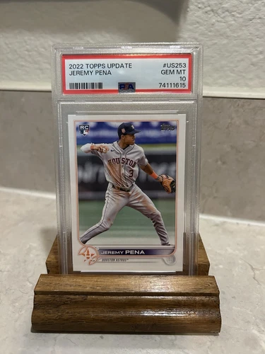 2022 Topps Update JEREMY PENA Rookie #253 Houston Astros GEM MT PSA-10