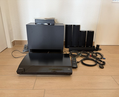 Sony 5.1 Soundsystem BDV-E780W - Blu-ray, kabellose Rear Lautsprecher