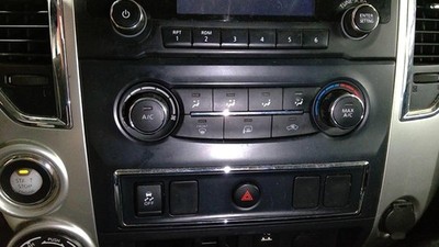 Used A/C Selector Switch fits: 2017 Nissan Titan xd SV w/o dual zone automatic t