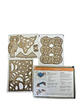 Anna Griffin SPIDERS SPECTERS Cut Emboss Dies Craft Card Create