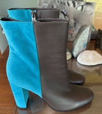 Aquazurra  40  leather  Booties New In box
